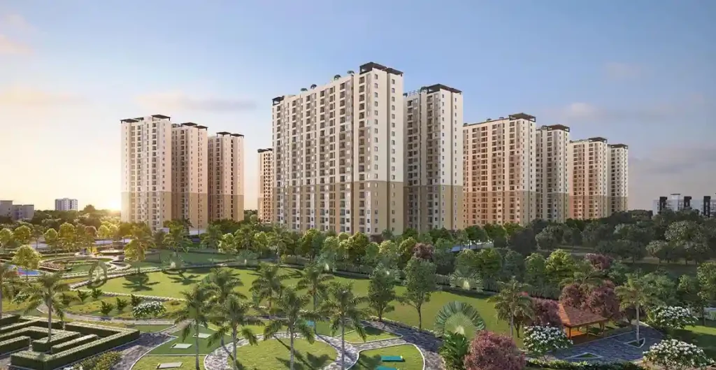 Urbanrise Whispers of Sky Apartment Main Elevation Hd Image by Urbanrise Group located at Sholinganallur, Chennai Tamil Nadu